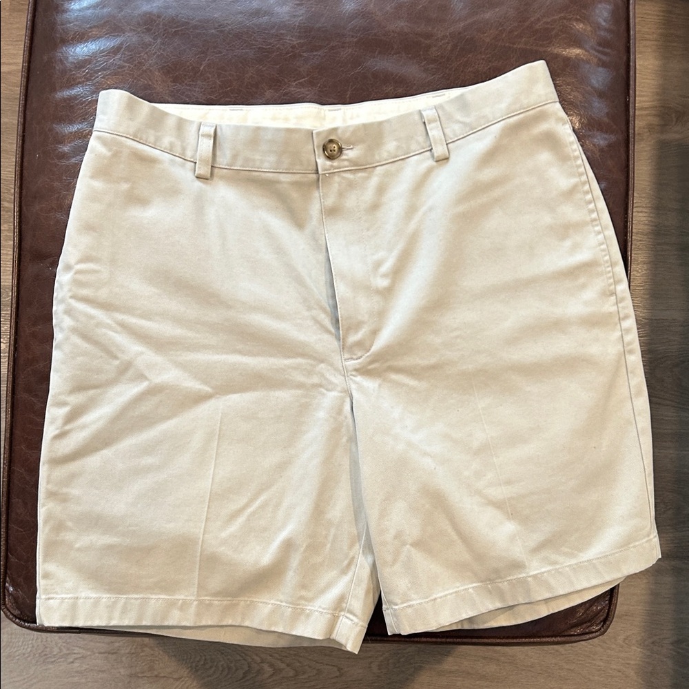 L.L. Bean Classic Fit Beige Shorts
